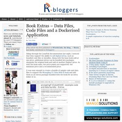 Book Extras – Data Files, Code Files and a Dockerised Application