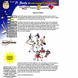 Doctor P. Body's Sports Safety Tips for Kids
