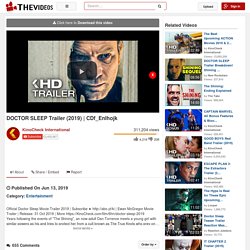 DOCTOR SLEEP Trailer (2019)