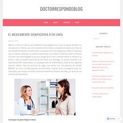 El medicamento significativa o en linea – doctorrespondeblog