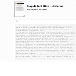 Blog de Jack Dion - Marianne