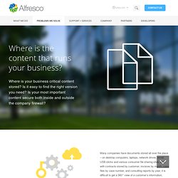 Open Source Document Management System by Alfresco