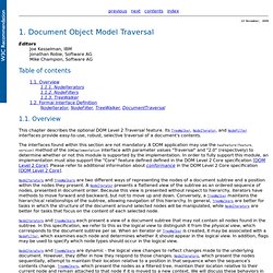 Document Object Model Traversal