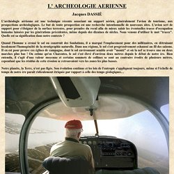 Archéologie aérienne