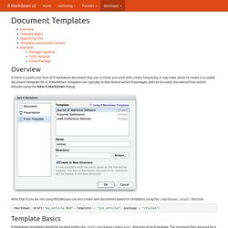 Document Templates