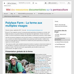 Portail de ressources documentaires sur la permaculture : ArticlePolyfaceFarmLaFermeAuxMultiplesVisages