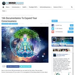 166 Documentaries To Expand Your Consciousness