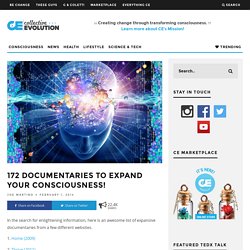 172 Documentaries To Expand Your Consciousness!
