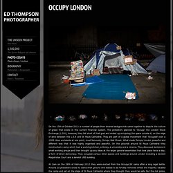 Ed Thompson photography - London Documentary Photographer