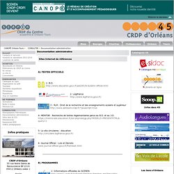 CRDP Orléans-Tours - CD45