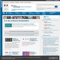 TICE, documentation, CDI, Ressources pédagogiques, ressources numériques, usages pédagogiques - Éducnet