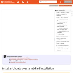 tutoriel:installer_ubuntu_avec_le_live_cd - Documentation Ubuntu Francophone