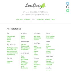Documentation - Leaflet - a JavaScript library for interactive maps