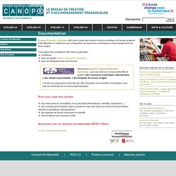 3. Documentation - CRDP de l'académie d'Aix-Marseille - Centre régional de documentation pédagogique - SCEREN