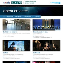 RUB. SITE Canopé : Opéra en actes