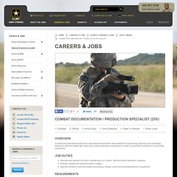 Combat Documentation/Production Specialist (25V)