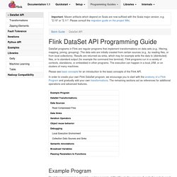 Apache Flink 1.1-SNAPSHOT Documentation: Flink DataSet API Programming Guide