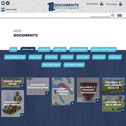 Documents d’histoire et de géographie - Documents