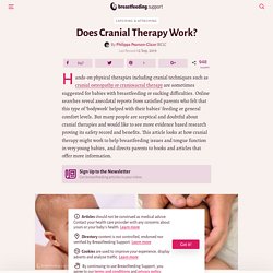 Does Cranial Therapy Work?
