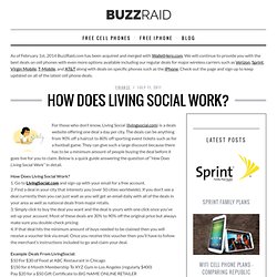 How Does Living Social Work? - Buzzraid