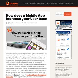 How does a Mobile App Increase your User base