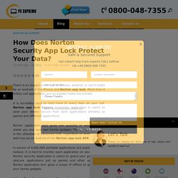 How Does Norton Security App Lock Protect Your Data?