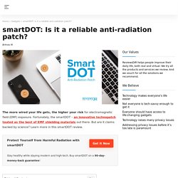 smartDOT technopatch: Does it really work or is it a hoax?