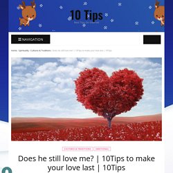 10Tips to make your love last