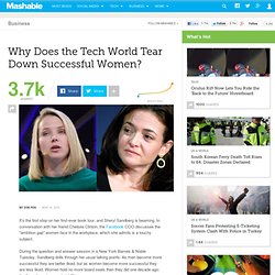 Why Does the Tech World Tear Down Successful Women?