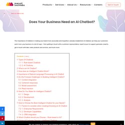 Does Your Business Need an AI Chatbot?