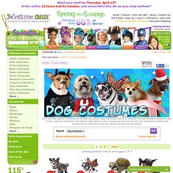 Costumes for Pets - Halloween, Christmas and Anytime Dog and Pet Costumes