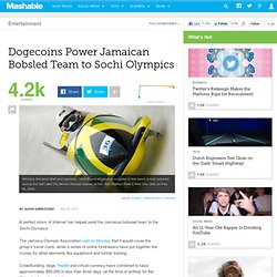 Dogecoins Power Jamaican Bobsled Team to Sochi Olympics