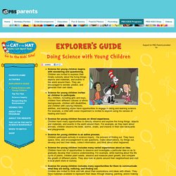 Doing Science with Young Children