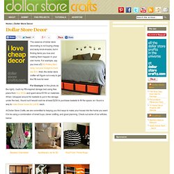 Dollar Store Crafts » Dollar Store Decor
