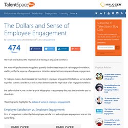 The Dollars and Sense of Employee Engagement