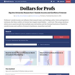 Dollars for Profs