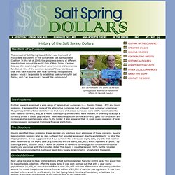 Salt Spring Dollars / Salt Spring Island Monetary Foundation