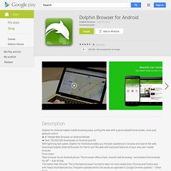 Dolphin Browser HD - Android Apps auf Google Play