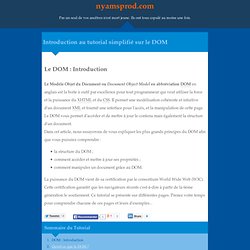 DOM : Introduction » nyams.planbweb.com