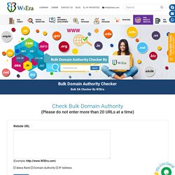 Check Domain Authority