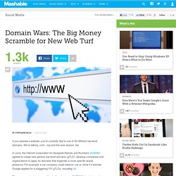 Domain Wars: The Big Money Scramble for New Web Turf