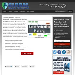 Domestic Asset Protection Planning