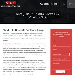 Short Hills Domestic Violence Lawyer