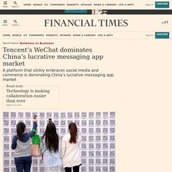3.8.2 Tencent’s WeChat dominates China’s lucrative messaging app market