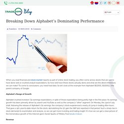Breaking Down Alphabet’s Dominating Performance
