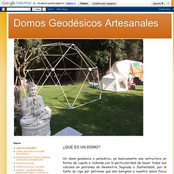 Fabricación artesanal de Domos Geodésicos,venta y alquiler: HISTORIA Y ORIGENES DOMO GEODESICO