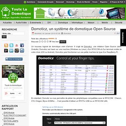 Domoticz, un système de domotique Open Source