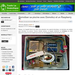 Domotiser sa piscine avec Domoticz et un Raspberry Pi