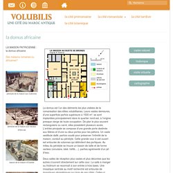 la domus africaine – site de Volubilis