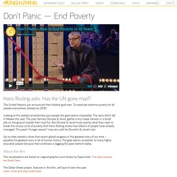 Don’t Panic — End Poverty
